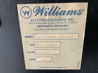 Williams black night 2000 flipperkast - afbeelding 7 van  7