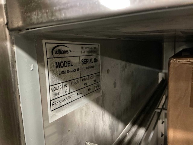 Williams lj2ss304 vriezer - afbeelding 6 van  6