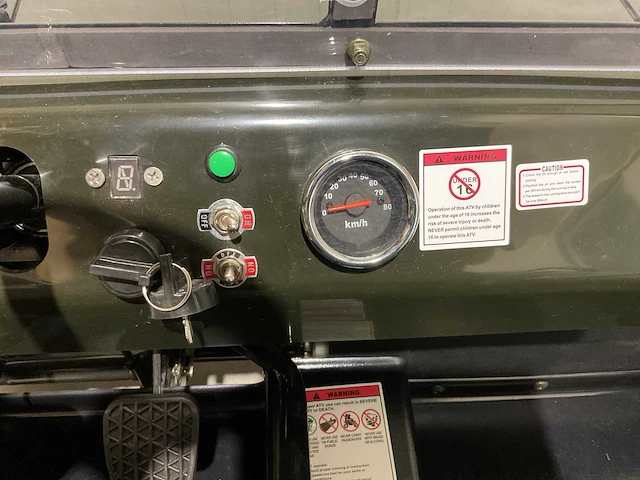 Willy jeep / mini jeep 150 cc automotor - afbeelding 3 van  23