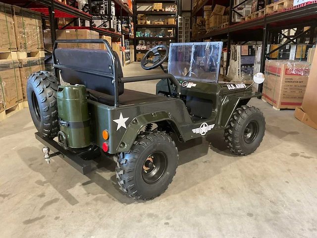 Willy jeep / mini jeep 150 cc automotor - afbeelding 20 van  23
