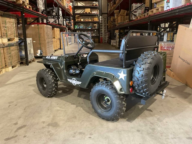Willy jeep / mini jeep 150 cc automotor - afbeelding 22 van  23