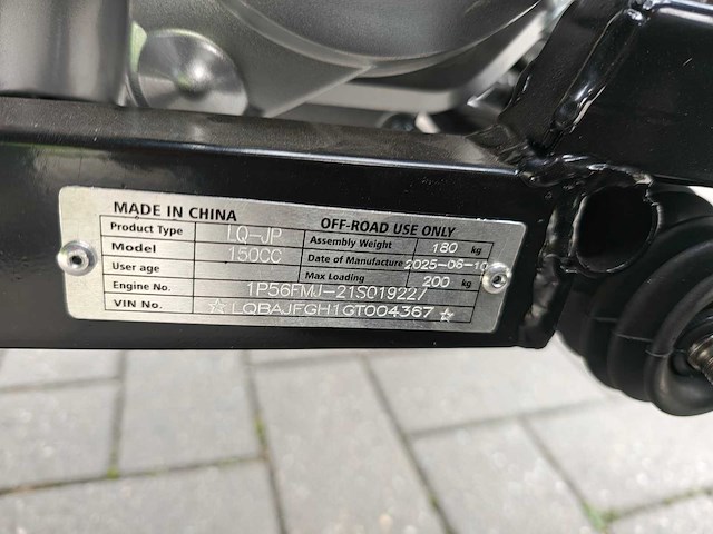 Willy mini jeep - 150cc benzine - afbeelding 10 van  15