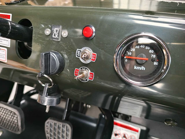 Willy mini jeep - 150cc benzine - afbeelding 19 van  29