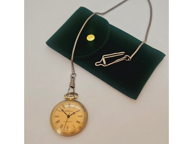 Wilman mechanisch zakhorloge met ketting - afbeelding 1 van  8