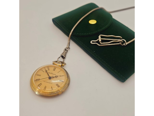 Wilman mechanisch zakhorloge met ketting - afbeelding 2 van  8