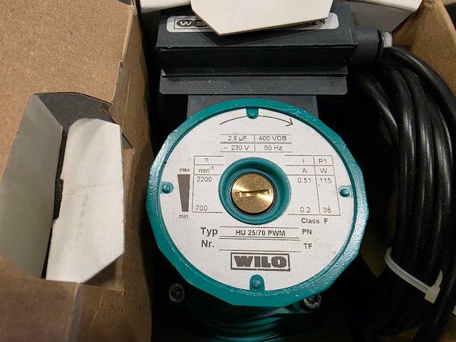 Wilo - hu 25 70 pwm - waterpomp (3x) - afbeelding 3 van  5