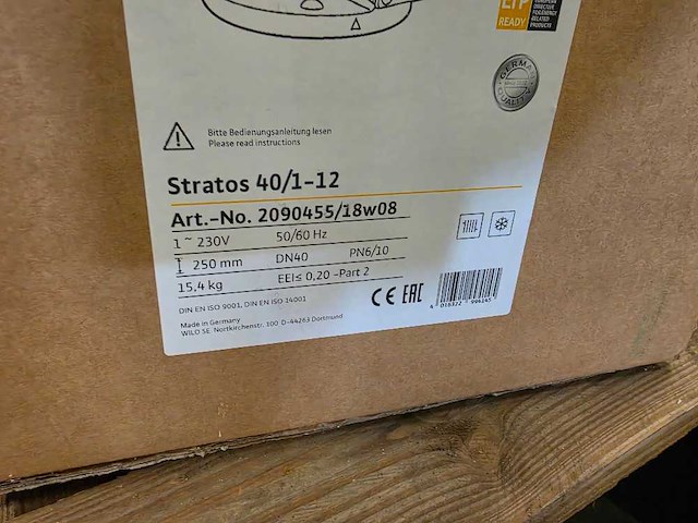 Wilo - stratos 40 / 1-12 - waterpomp - afbeelding 5 van  5