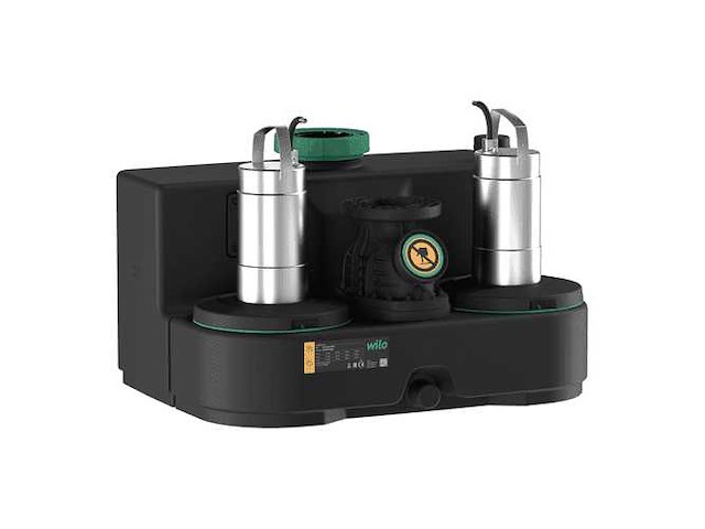 Wilo drainlift sani-l.16t/1 vuilwaterpompset - afbeelding 1 van  3