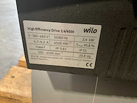 Wilo high efficiency drive 2,4/4500 inline-/centrifugaalpomp - afbeelding 5 van  5