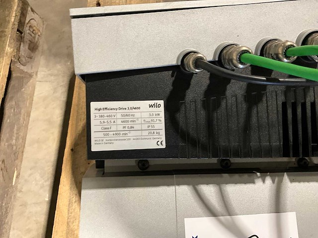 Wilo high efficiency drive 3/4600 inline circulatie pomp - afbeelding 5 van  8