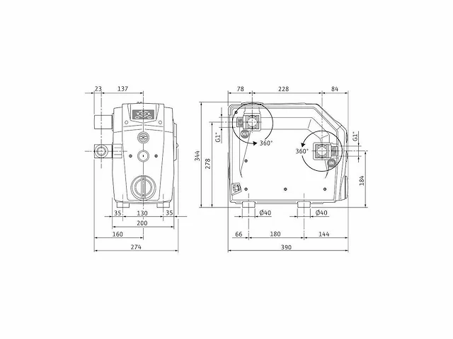 Wilo isar boost5 e3 4243583 meertraps-drukverhogingspomp (5x) - afbeelding 3 van  3