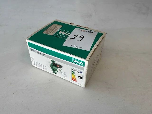 Wilo stars rs25/6 circulatiepomp - afbeelding 1 van  2