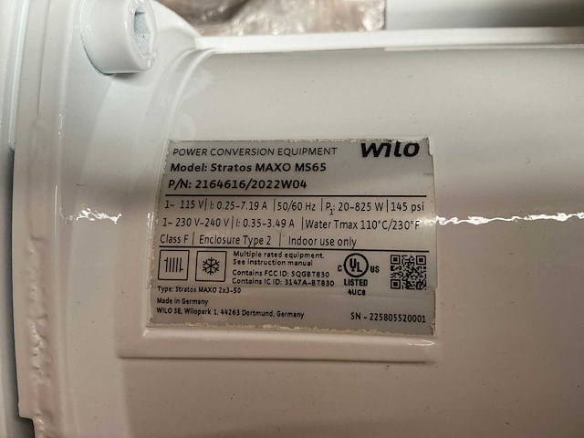 Wilo stratos maxo ms65 pomp - afbeelding 2 van  3
