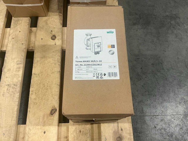 Wilo yonos maxo 30/0,5-10 circulatiepomp - afbeelding 2 van  3