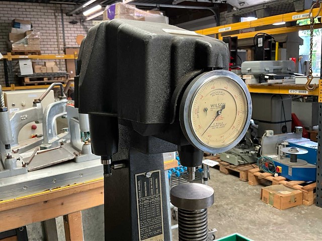 Wilson rockwell hardheidtester - afbeelding 8 van  10