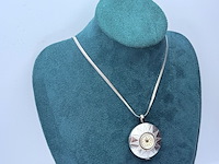Wilson vintage mechanisch pendant horloge - afbeelding 1 van  6