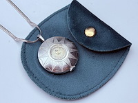 Wilson vintage mechanisch pendant horloge - afbeelding 3 van  6