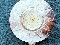 Wilson vintage mechanisch pendant horloge - afbeelding 4 van  6