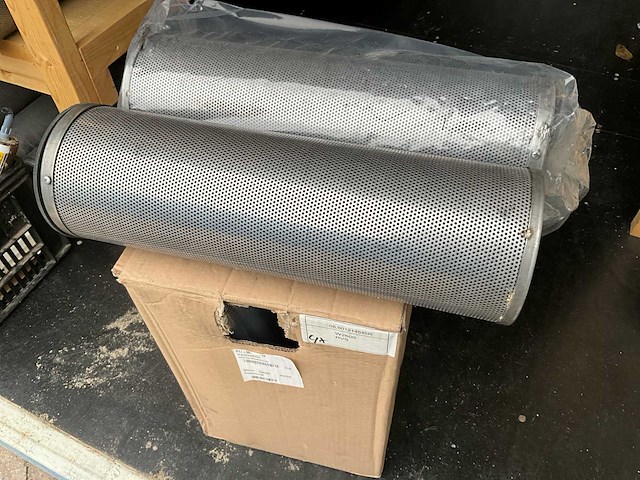 Wiltec - w2600 rvs - luchtfilter aktieve kool patroon (4x) - afbeelding 6 van  8