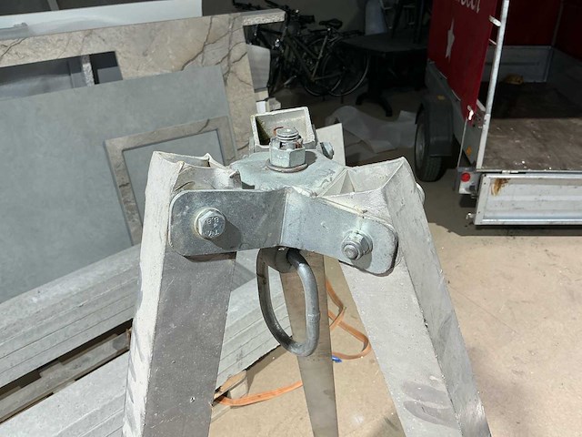 Wimag d-1000 aluminium hijsdriepoot – 1.000 kg - afbeelding 4 van  10