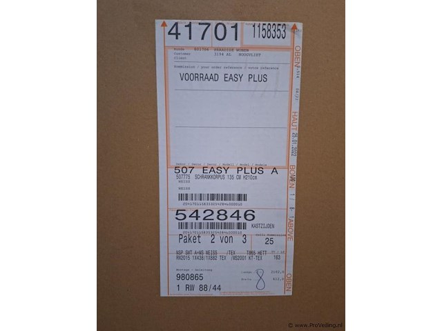 Wimex easy plus kastkorpus (kastzijden) 507775 542846 - afbeelding 2 van  2