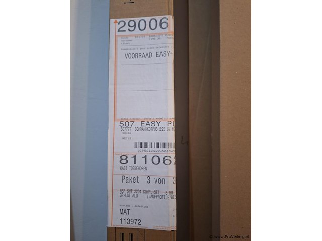 Wimex easy plus kledingkast - lengte ca. 225 cm; breedte ca. 180 cm - afbeelding 1 van  3
