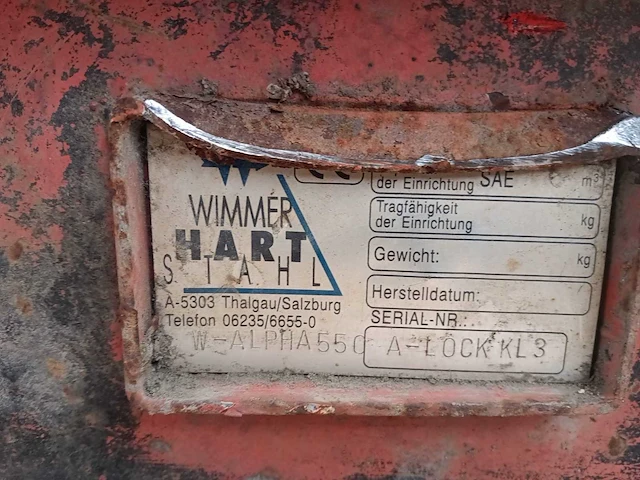 Wimmer tiltrotator voorzetapparatuur - afbeelding 9 van  12