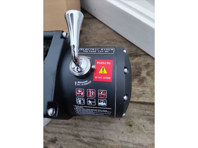 Winch - 13500 lbs - lier - kabellier - afbeelding 5 van  8