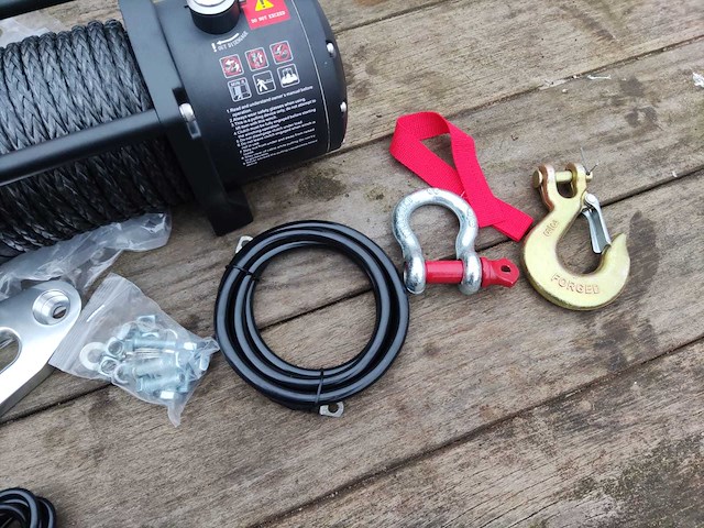 Winch - 13500 lbs - lier - kabellier - afbeelding 7 van  8