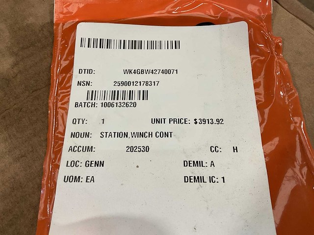 Winch control station - afbeelding 2 van  5