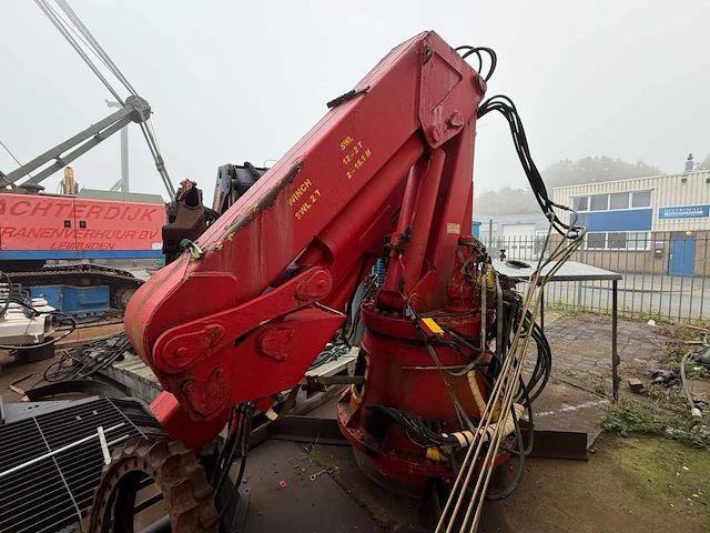 Winch swl 2 t hydraulische autolaadkraan - afbeelding 2 van  5