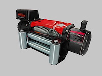 Winchtech 6100 kg 12v elektrische lier (6.5 pk) met staalkabel en draadloze bediening - afbeelding 1 van  12
