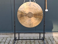 Windgong, whd, met verrijdbare standaard en slagmallet - afbeelding 5 van  6