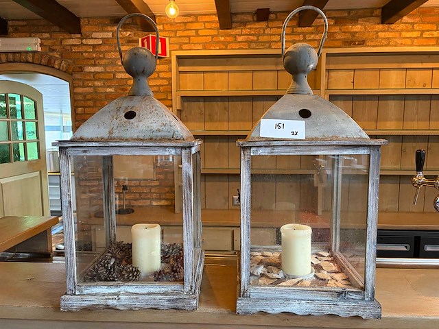 Windlicht (2x) - afbeelding 1 van  4