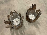Windlicht (2x) - afbeelding 2 van  2