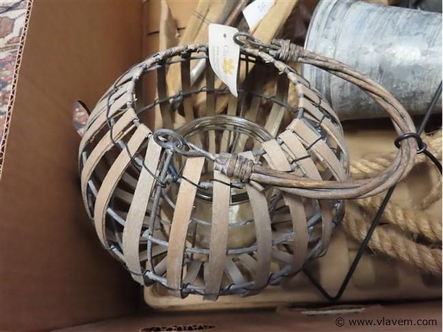 Windlicht, hangers enz…. - afbeelding 3 van  3