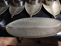 Windlicht op blad - 5 setjes - afbeelding 2 van  5