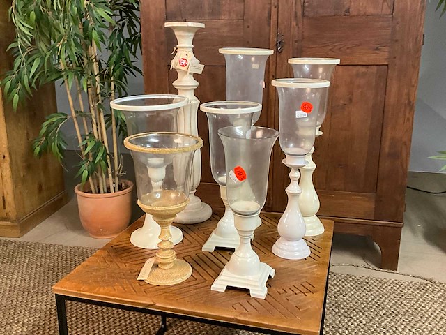 Windlichten (8x) - afbeelding 1 van  7