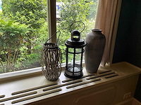 Windlichten en pot (3x) - afbeelding 1 van  3