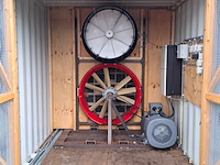 Windmolen testopstelling in 40ft high-cube container - afbeelding 12 van  50