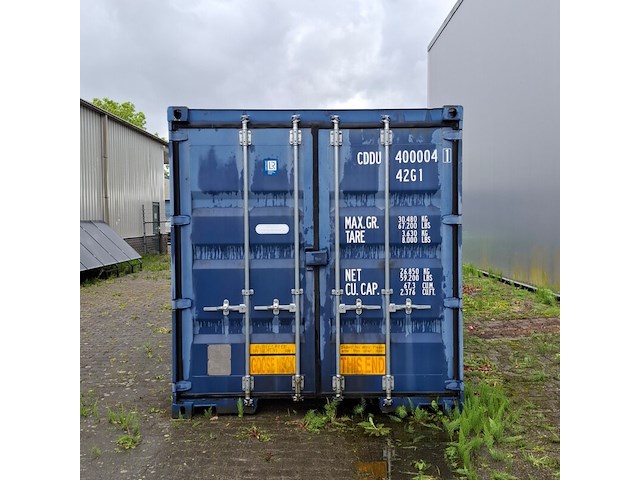 Windmolen testopstelling in 40ft high-cube container - afbeelding 34 van  50