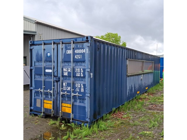 Windmolen testopstelling in 40ft high-cube container - afbeelding 45 van  50