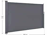 Windscherm dubai 300x160cm - afbeelding 5 van  11