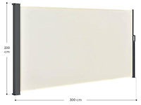 Windscherm dubai 300x200cm - afbeelding 5 van  11