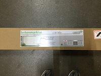 Windscherm oprolbaar, leco, lichtgrijs - afbeelding 2 van  7