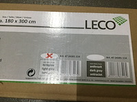 Windscherm oprolbaar, leco, lichtgrijs - afbeelding 5 van  8