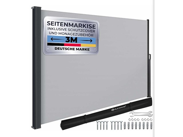 Windscherm uittrekbaar 300x200 cm - afbeelding 1 van  4