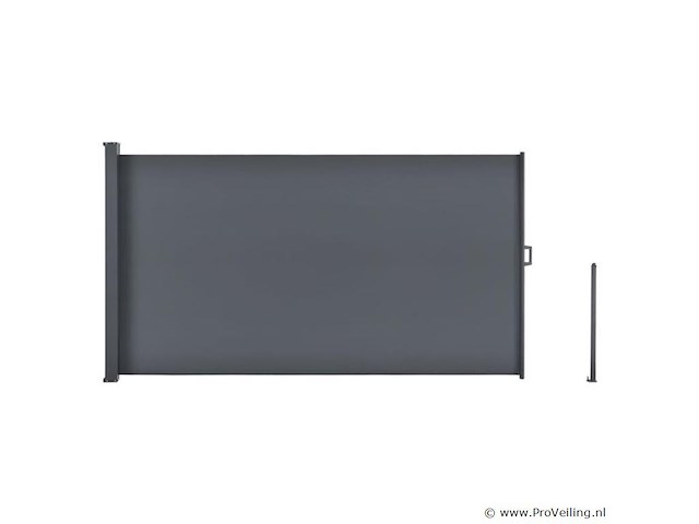 Windscherm/ zijluifel 500x180 cm antraciet - afbeelding 4 van  6