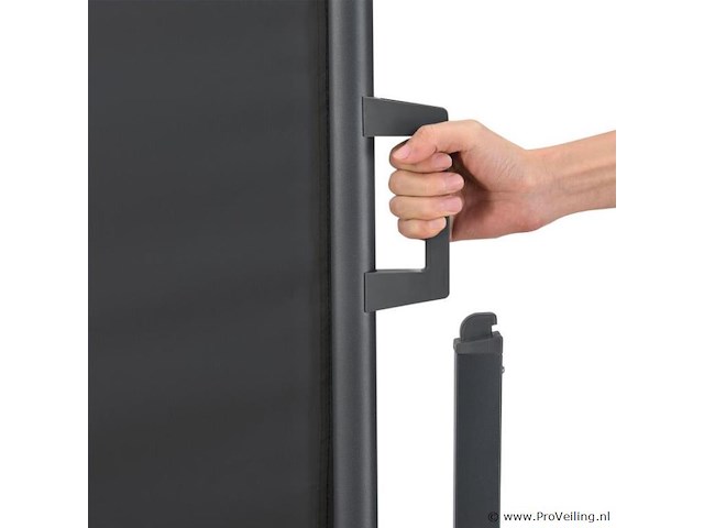 Windscherm/ zijluifel 500x180 cm antraciet - afbeelding 1 van  6