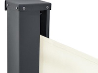 Windscherm / zonnescherm dubai 500 x 180 cm - beige - afbeelding 5 van  8